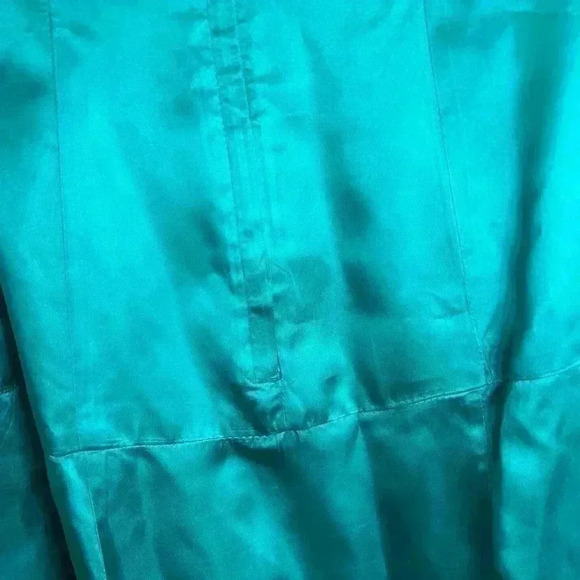 GUNNE SAX GREEN BLUE DRESS 9/10 - Picture 10 of 16